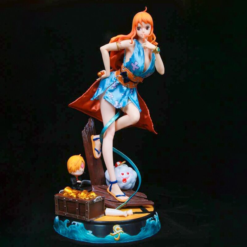 Figurine One Piece Nami Chapeau De Paille Equipe – Image 2