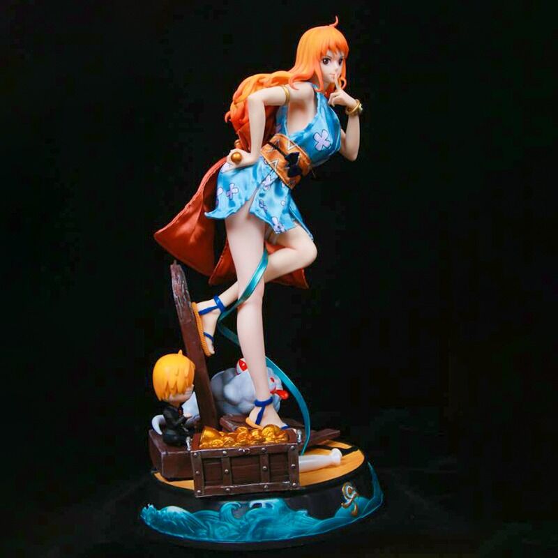 Figurine One Piece Nami Chapeau De Paille Equipe – Image 3