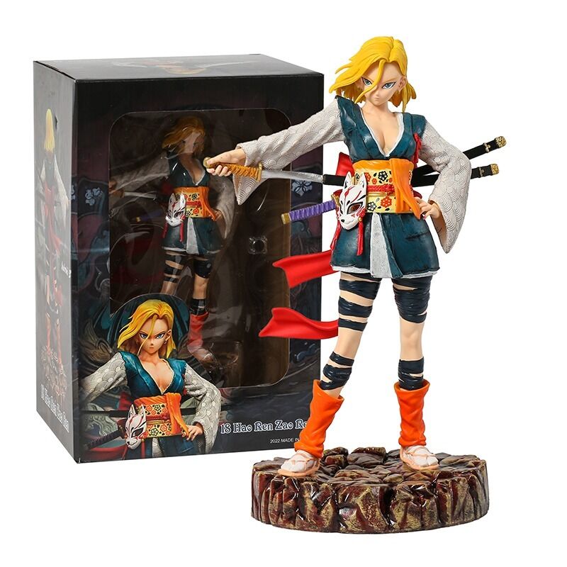 Figurine Dragon Ball Android 18 samouraï