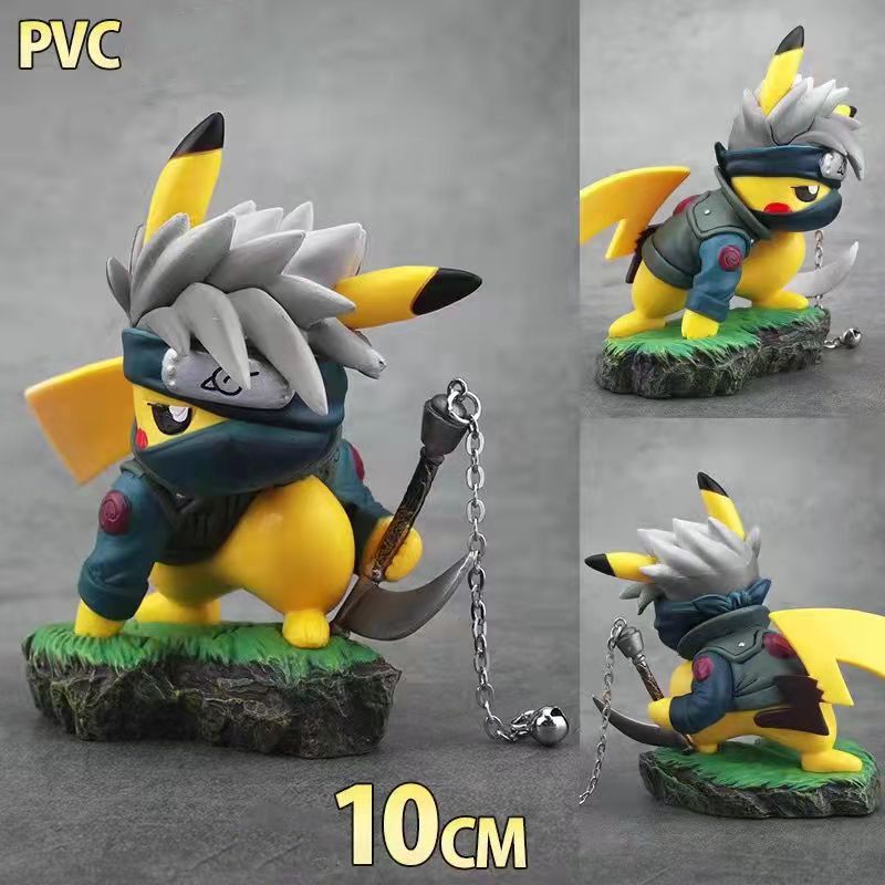 Figurin Pikachu Cos Kakashi Ninja
