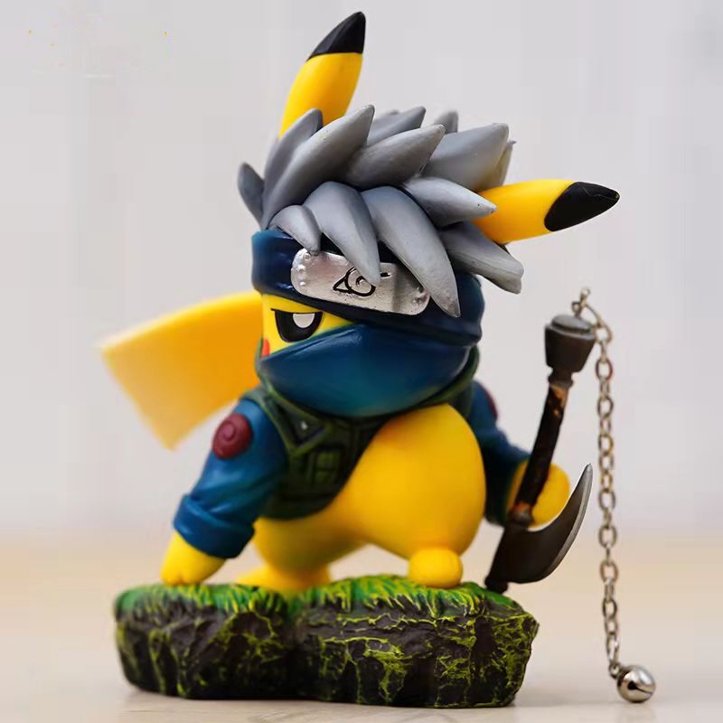 Figurin Pikachu Cos Kakashi Ninja