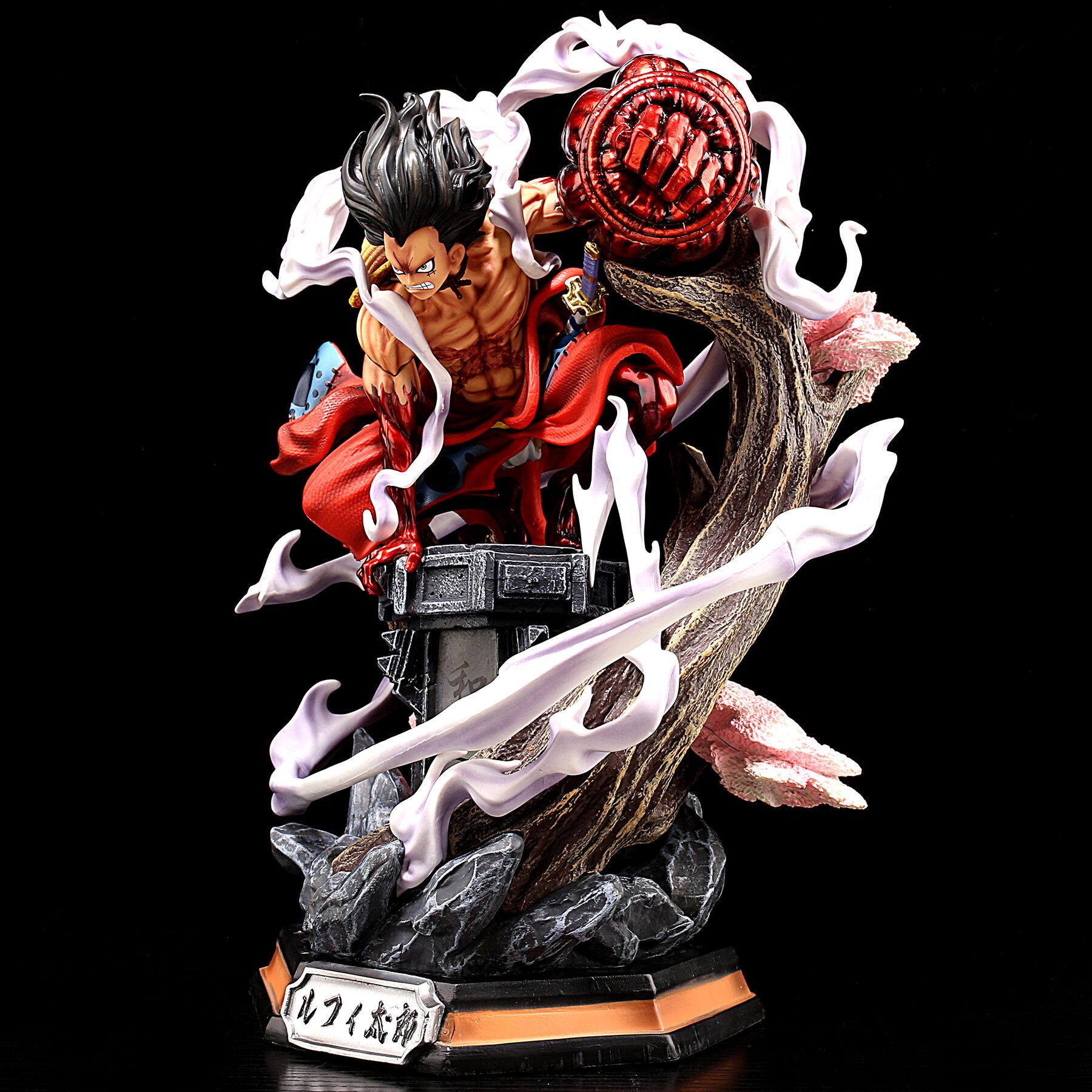 Figurine One Piece Luffy Gear 4 Wano