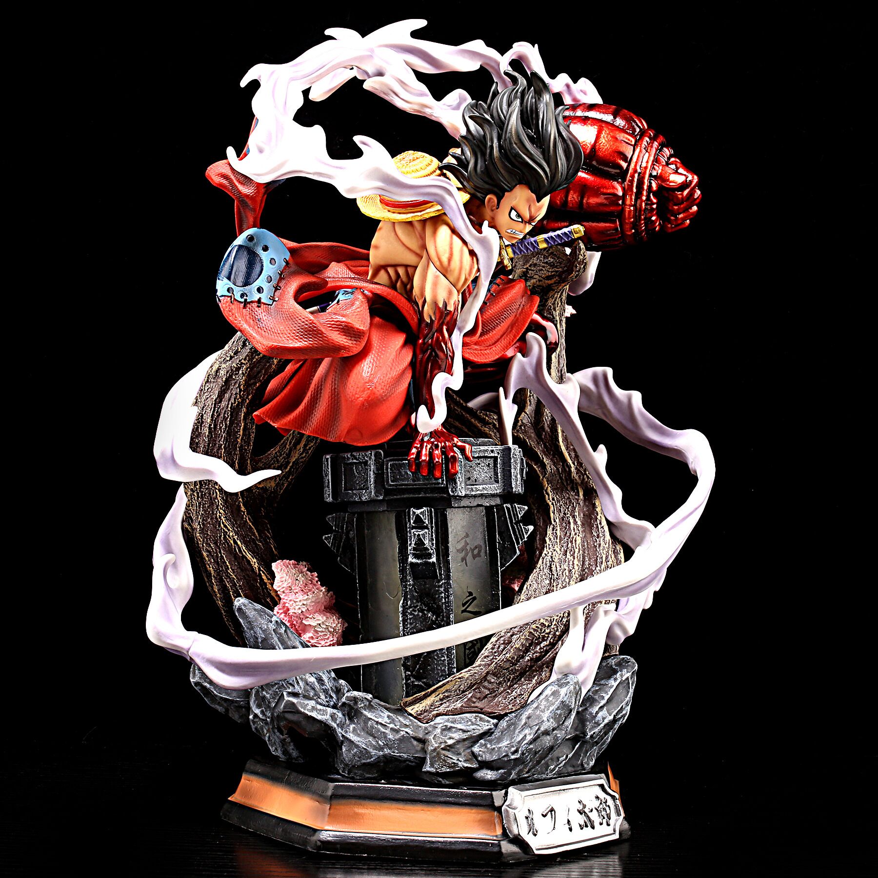 Figurine One Piece Luffy Gear 4 Wano