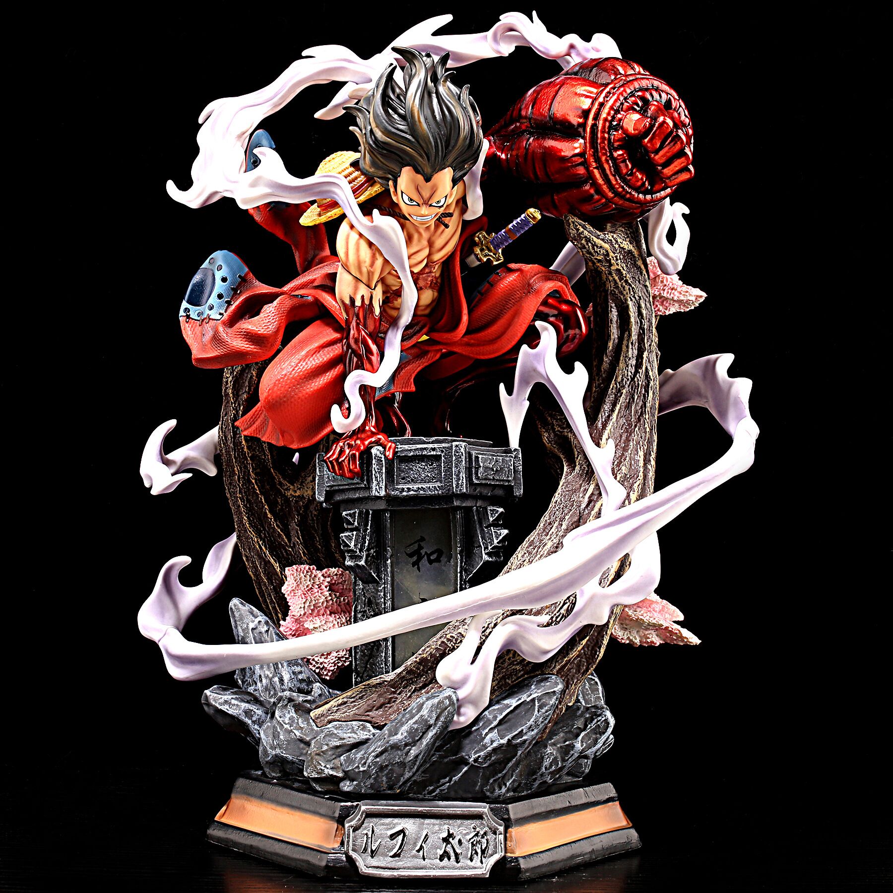 Figurine One Piece Luffy Gear 4 Wano