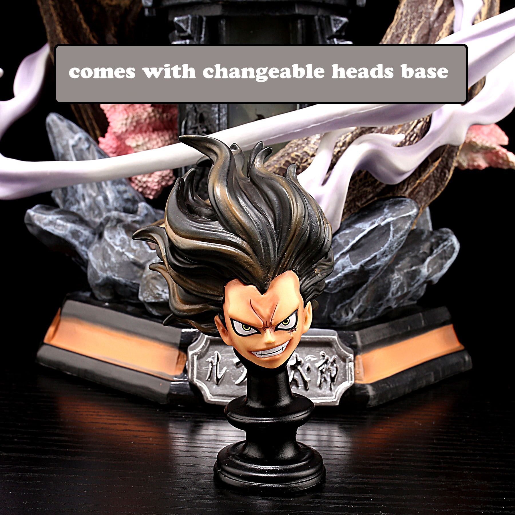 Figurine One Piece Luffy Gear 4 Wano