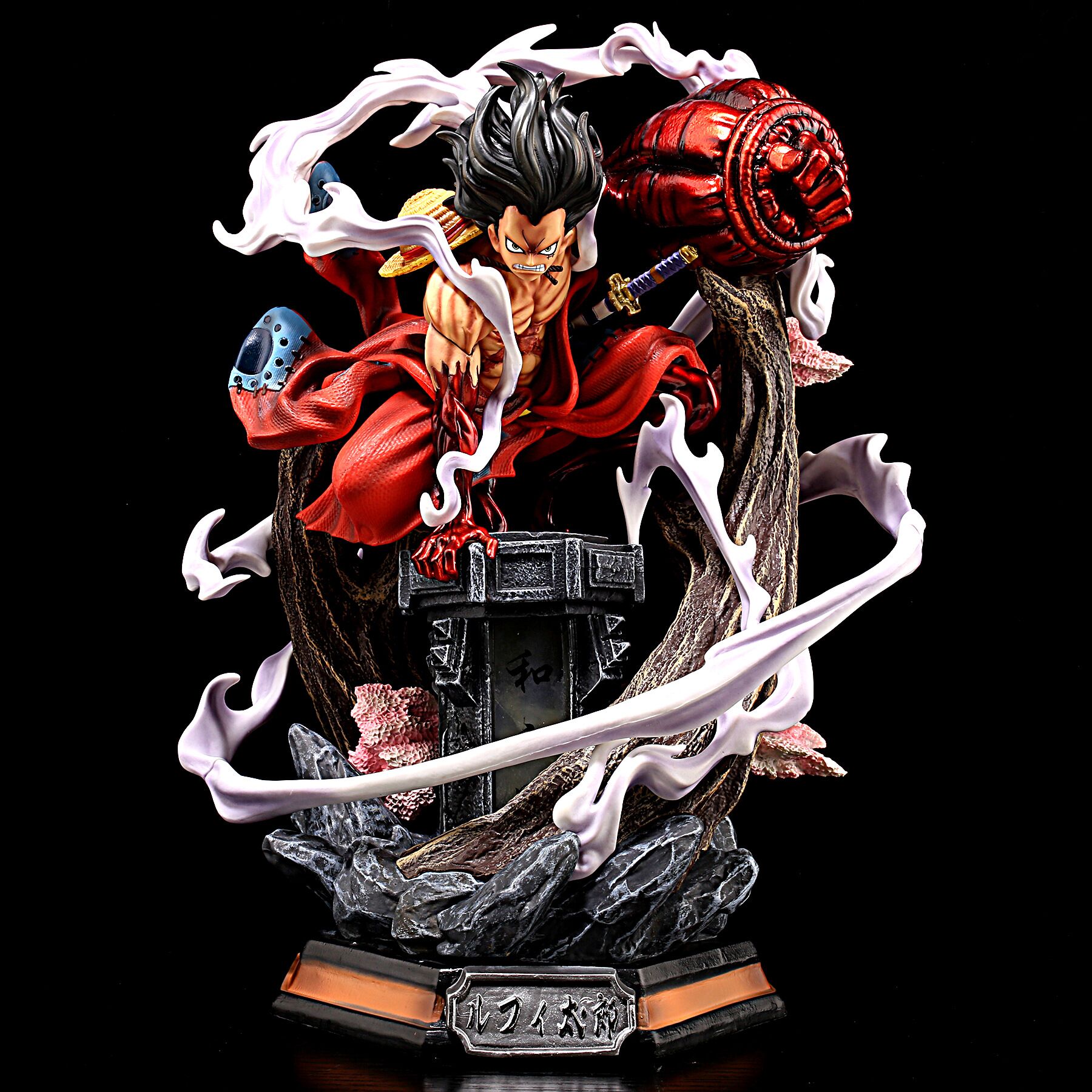 Figurine One Piece Luffy Gear 4 Wano