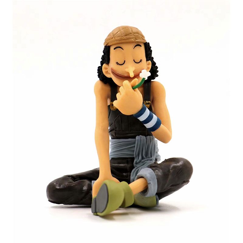 Figurine One Piece Usopp Fleurs
