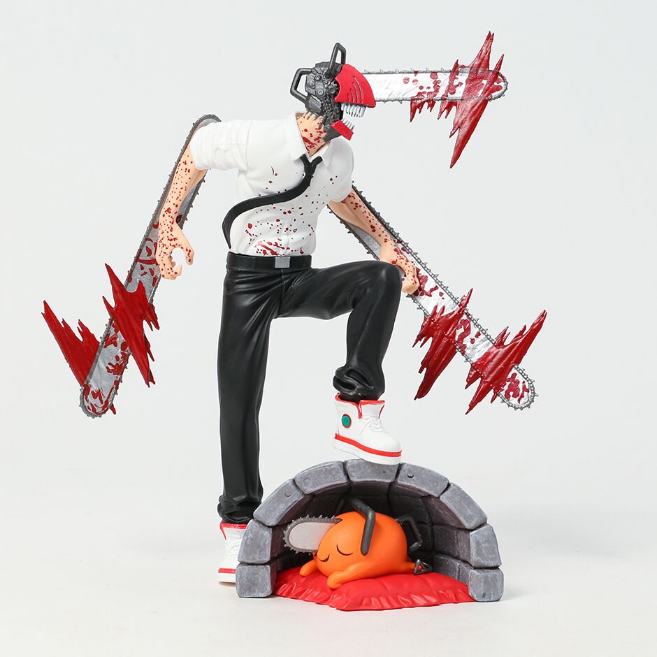 Figurine Chainsaw Man Denji et Pochita – Image 3