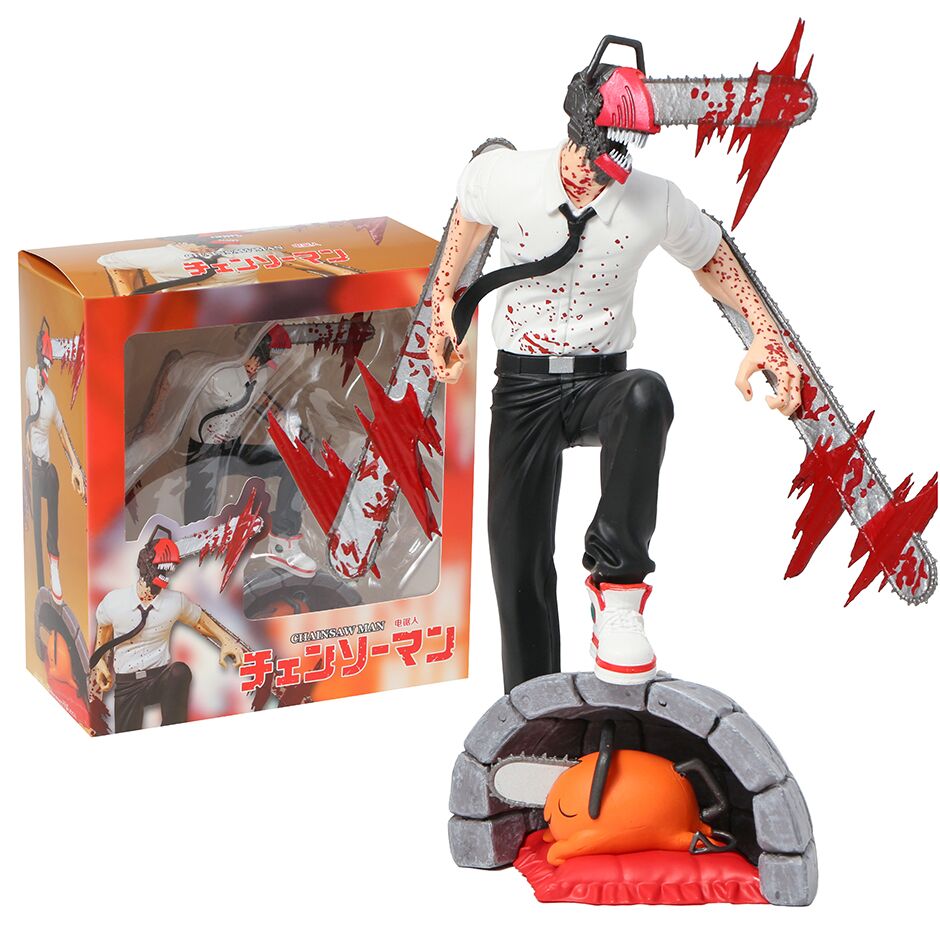 Figurine Chainsaw Man Denji et Pochita