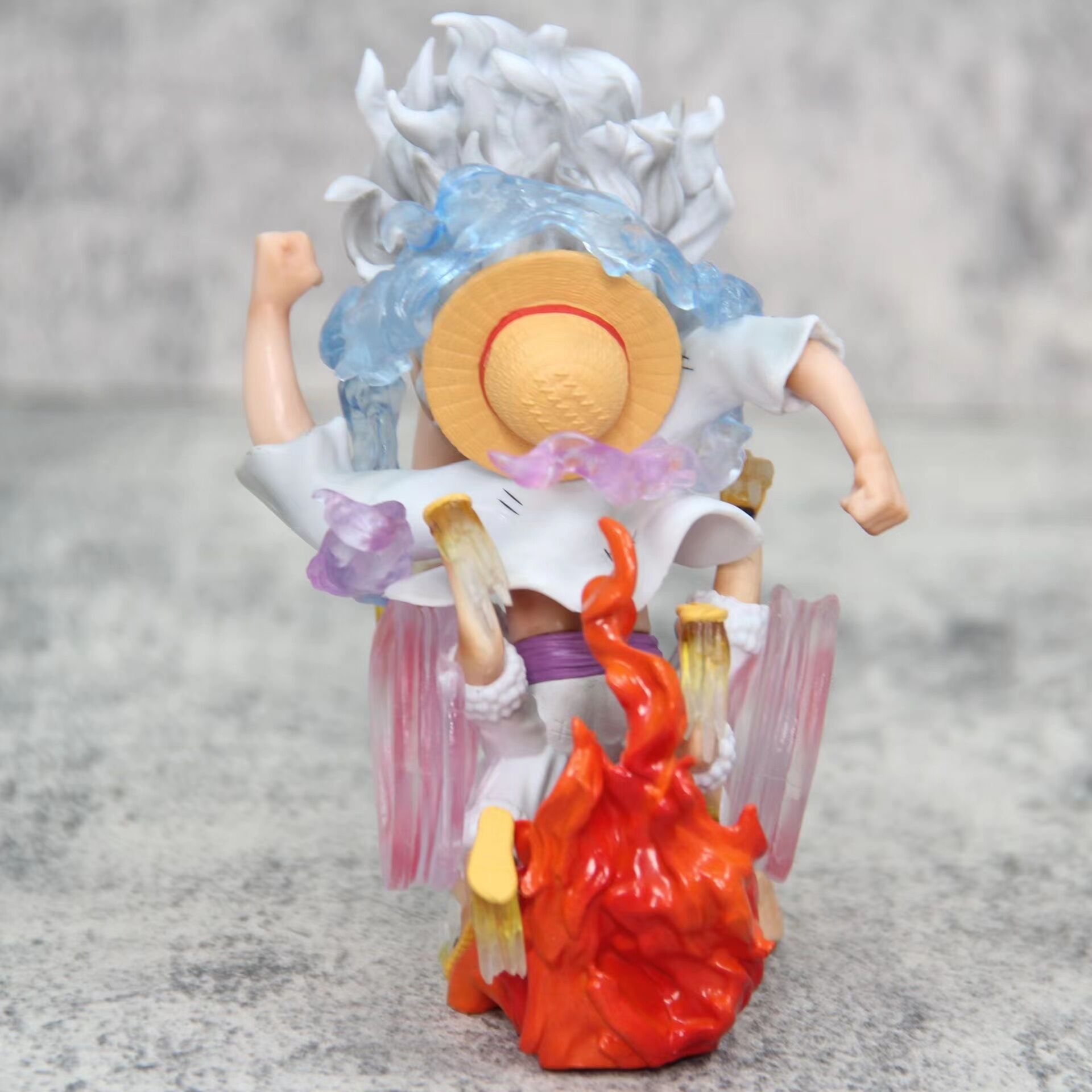 Figurine One Piece Nika Luffy Gear 5 Sun God – Image 3