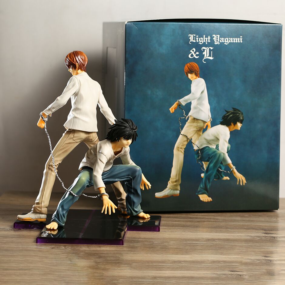 Figurine Manga Death Note L Lawliet et Light Yagami