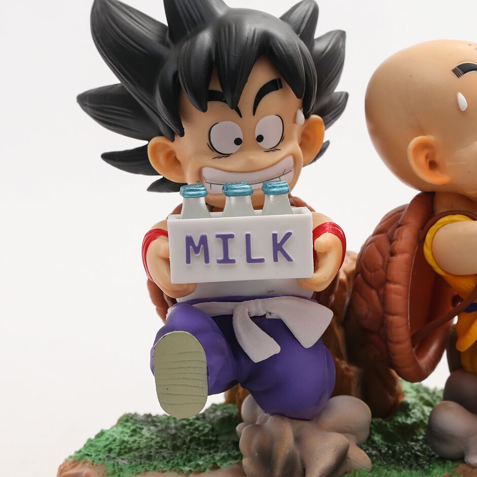 Figurine Dragon Ball Goku et Krilin Milk Delivery – Image 5