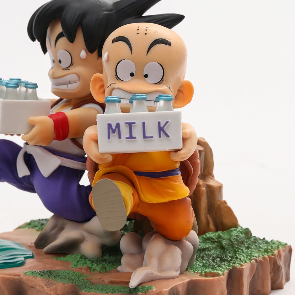 Figurine Dragon Ball Goku et Krilin Milk Delivery – Image 6
