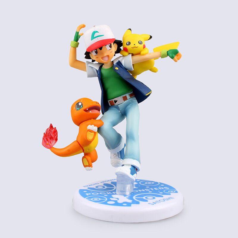 Figurine Pokemon Ketchum Pikachu Salamech