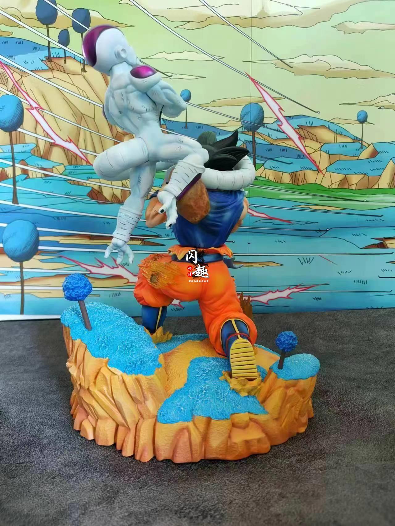 Figurine Dragon Ball Z Son Goku Bite Frieza – Image 3