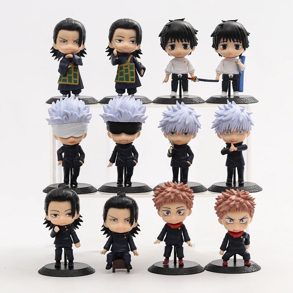 Figurine Jujutsu Kaisen Collection de Figurines12 Pièces – Image 2