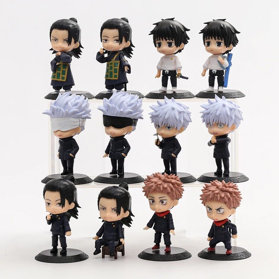 Figurine Jujutsu Kaisen Collection de Figurines12 Pièces – Image 3