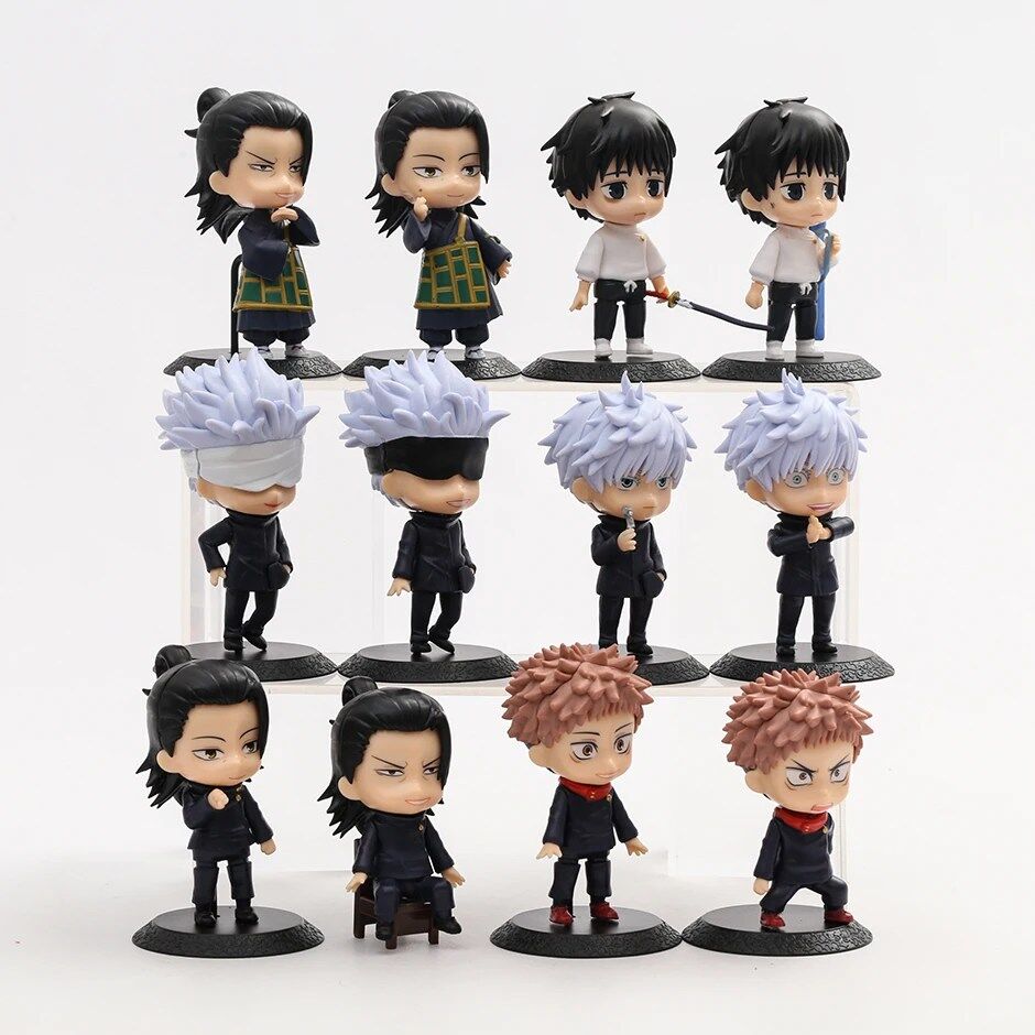 Figurine Jujutsu Kaisen Collection de Figurines12 Pièces – Image 4