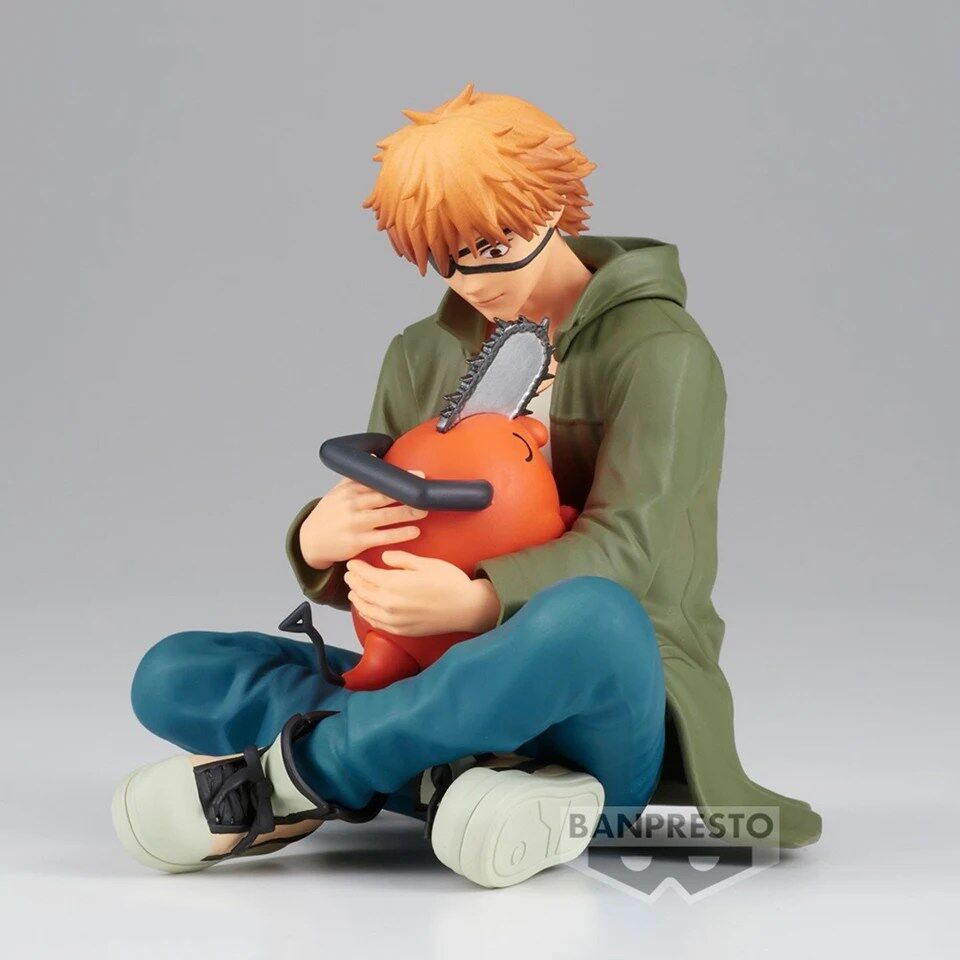 Figurine Chainsaw Man Power Cat et Denji