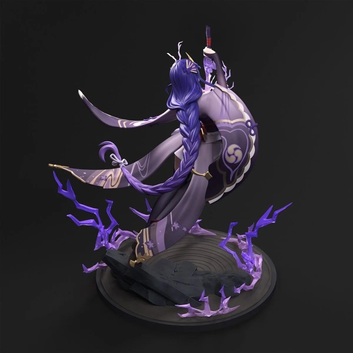 Figurine Genshin Impact Raiden Shogun – Image 3