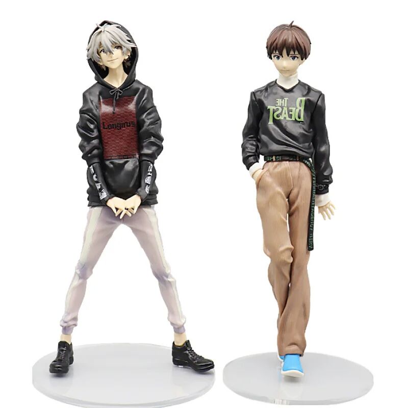 Figurine Neon Genesis Evangelion Figurine Kaworu Nagisa et Shinji Ikari
