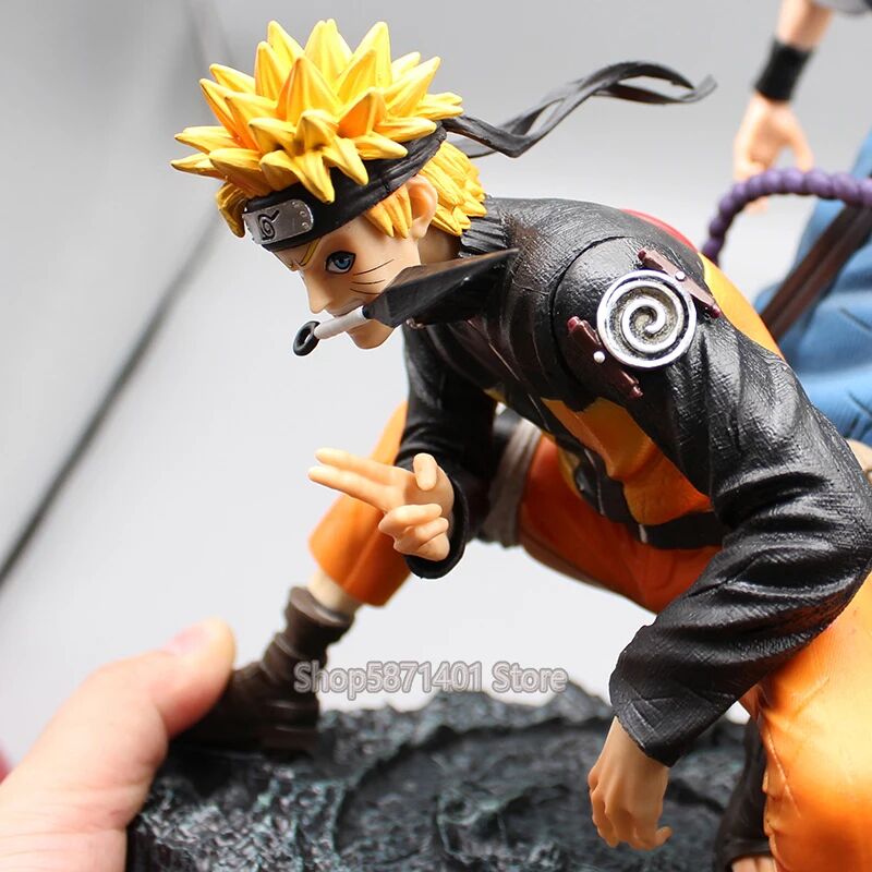 Figurine Manga Uchiha Sasuke et Uzumaki Naruto – Image 9