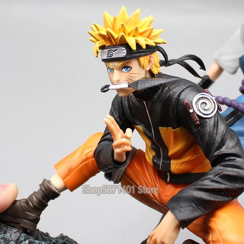 Figurine Manga Uchiha Sasuke et Uzumaki Naruto – Image 10