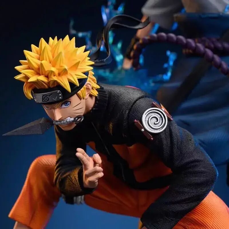 Figurine Manga Uchiha Sasuke et Uzumaki Naruto
