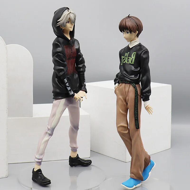 Figurine Neon Genesis Evangelion Figurine Kaworu Nagisa et Shinji Ikari