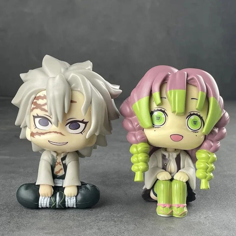 Figurine Kanroji Mitsuri et Shinazugawa Sanemi Demon Slayer