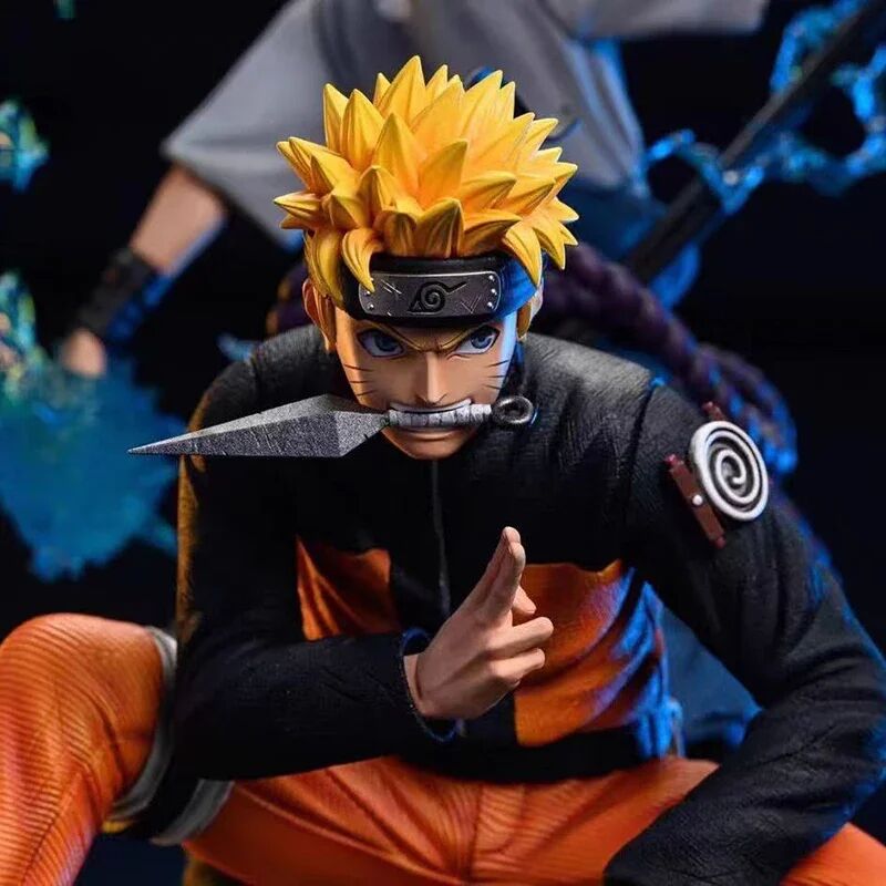 Figurine Manga Uchiha Sasuke et Uzumaki Naruto