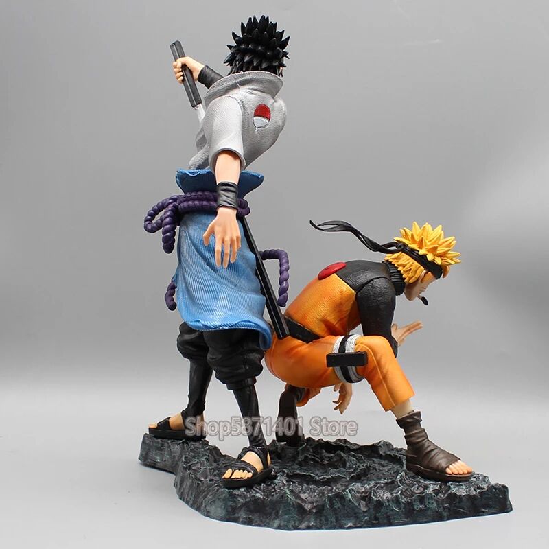 Figurine Manga Uchiha Sasuke et Uzumaki Naruto – Image 13