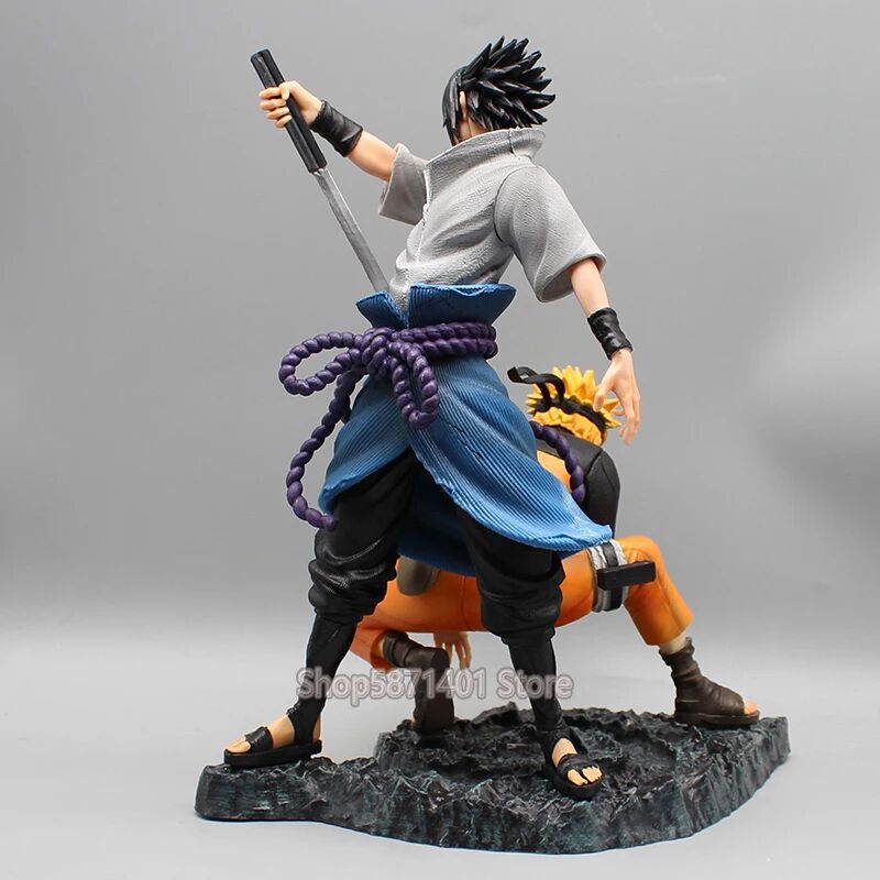 Figurine Manga Uchiha Sasuke et Uzumaki Naruto – Image 14
