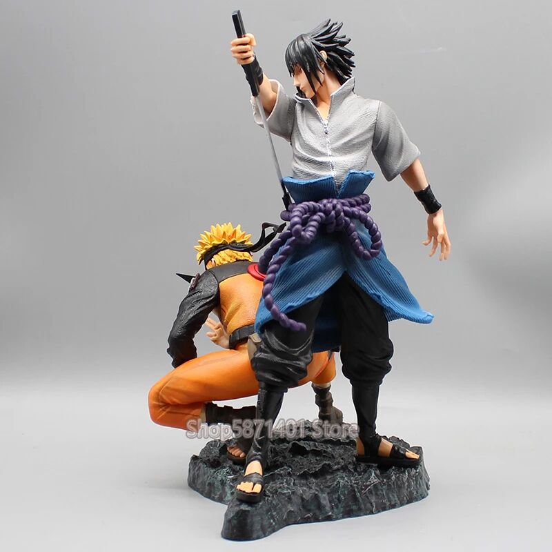 Figurine Manga Uchiha Sasuke et Uzumaki Naruto – Image 8