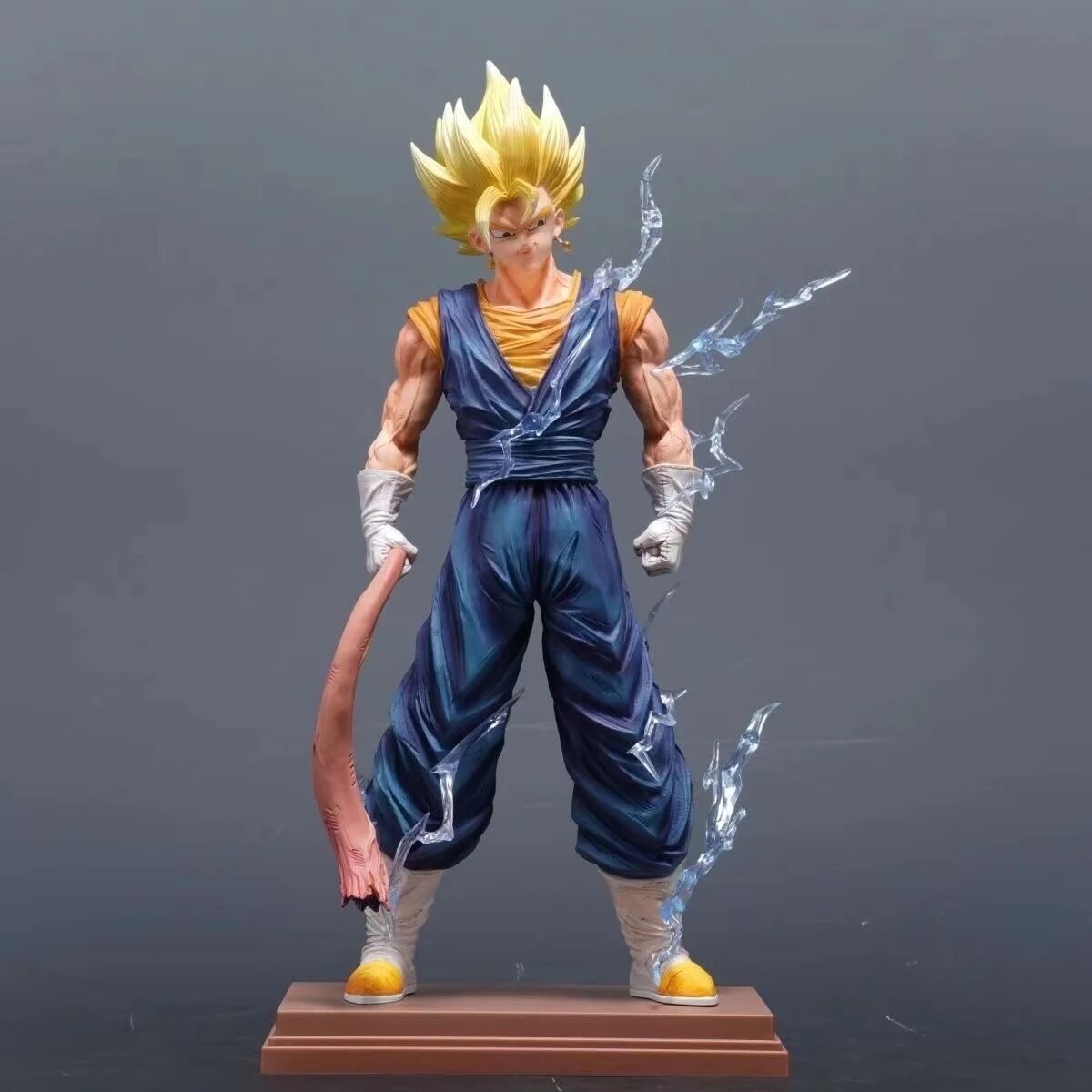 Figurine Vegetto Dragon Ball Têtes et Bras Interchangeables Super Saiyan & Blue – Image 4
