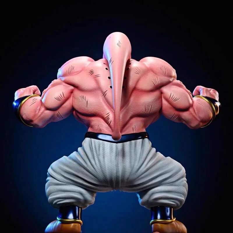 Statue Dragon Ball Z Majin Buu Muscle 24 cm – Figurine Manga Collector – Image 2