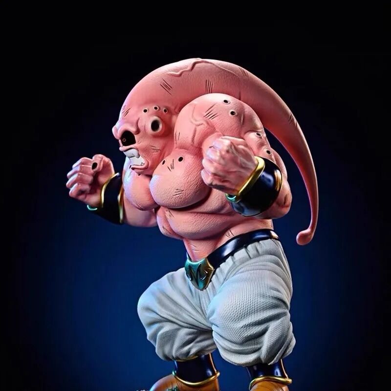 Statue Dragon Ball Z Majin Buu Muscle 24 cm – Figurine Manga Collector – Image 3