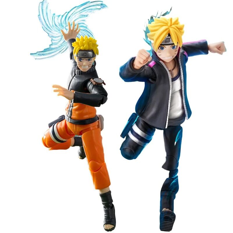 Figurine Articulée Blokees – Naruto & Boruto Uzumaki – Accessoires & Visages Inclus – Image 8