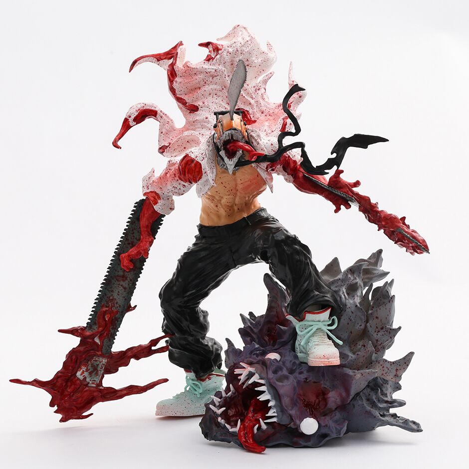 Figurine Chainsaw Man Denji Vs Bat – Image 3