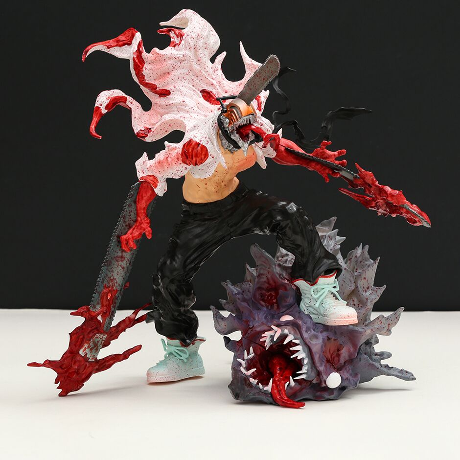 Figurine Chainsaw Man Denji Vs Bat – Image 2