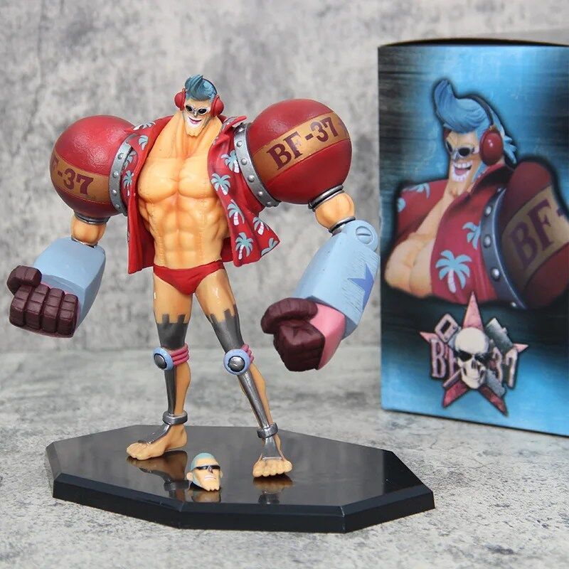18CM One Piece Franky GK Action Figure