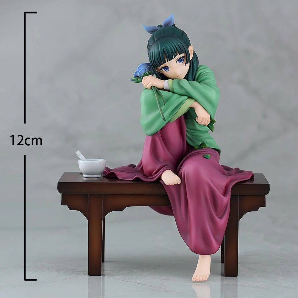 Figurine Maomao assise 12 cm avec tabouret – Figurine décorative anime – Image 7