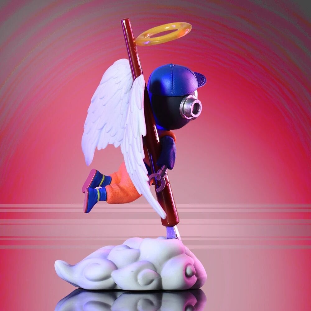 Figurine Ange Masquée Style Akira Toriyama Modèle PVC – Image 4