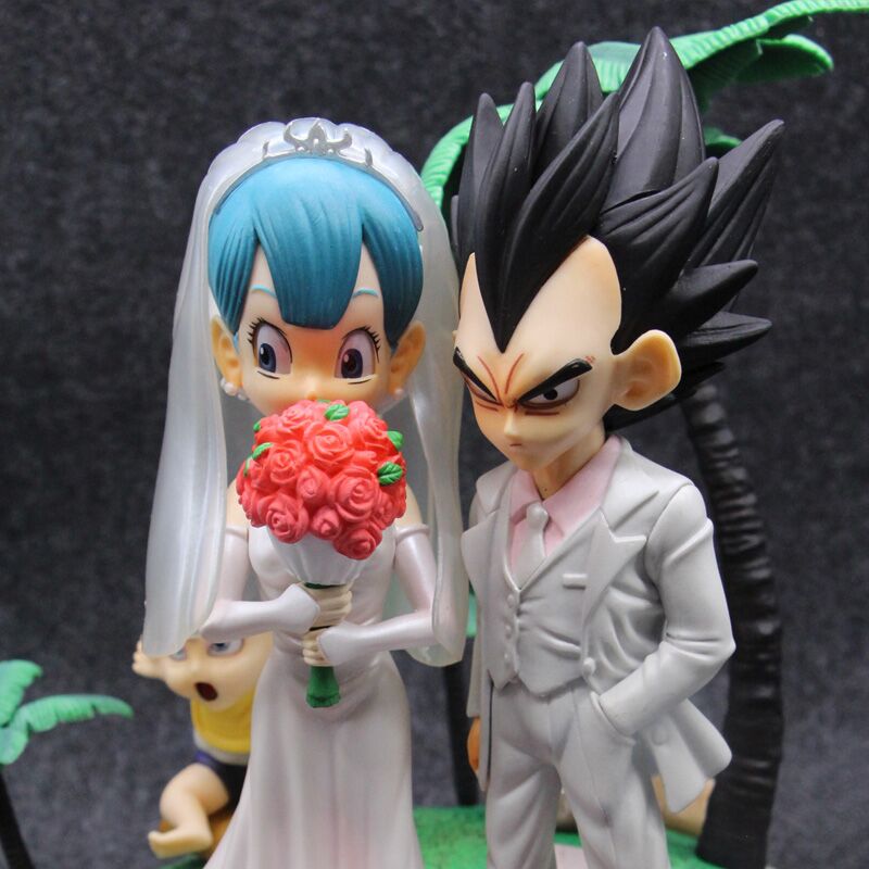 Figurines Dragon Ball Z Vegeta Bulma