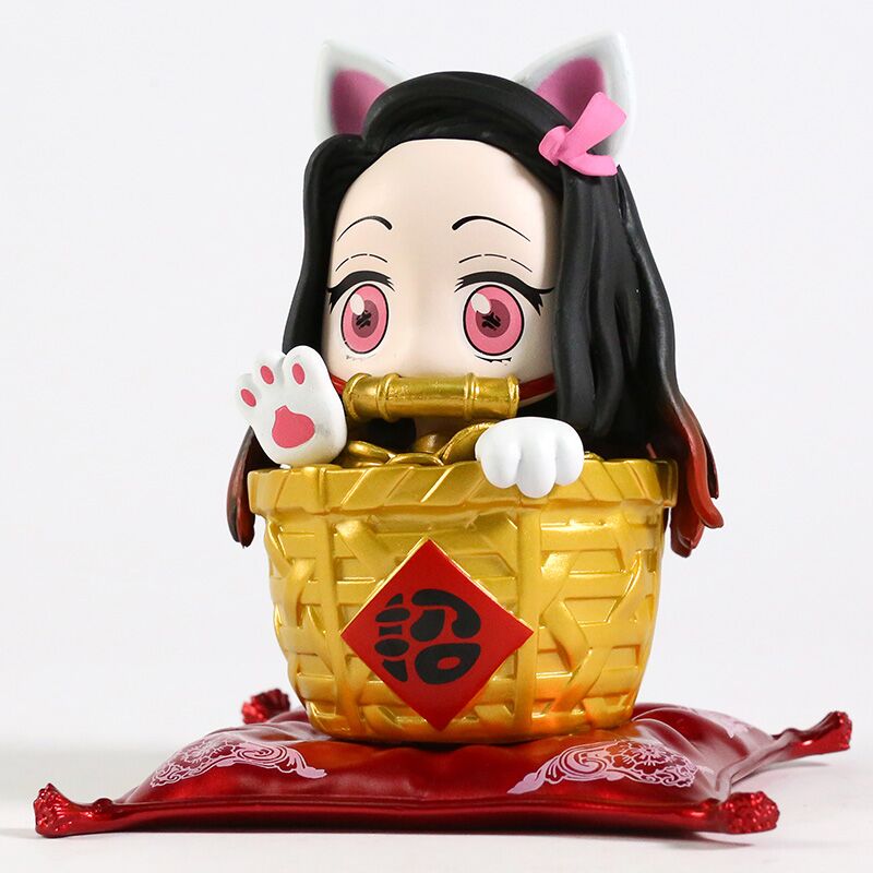Figurine Demon Slayer Kamado Nezuko Chat – Image 4