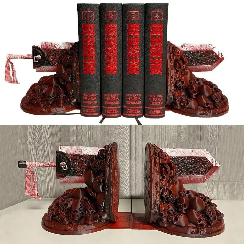 Berserk Serre-livres Furious Dragon Slayer - Figurine
