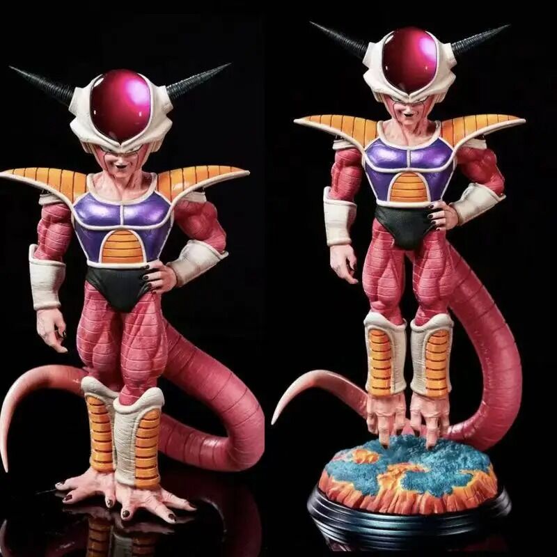 Figurine 2-en-1 de Freezer – Dragon Ball Z – forme finale – 17,5 cm debout ou 21 cm avec base Namek