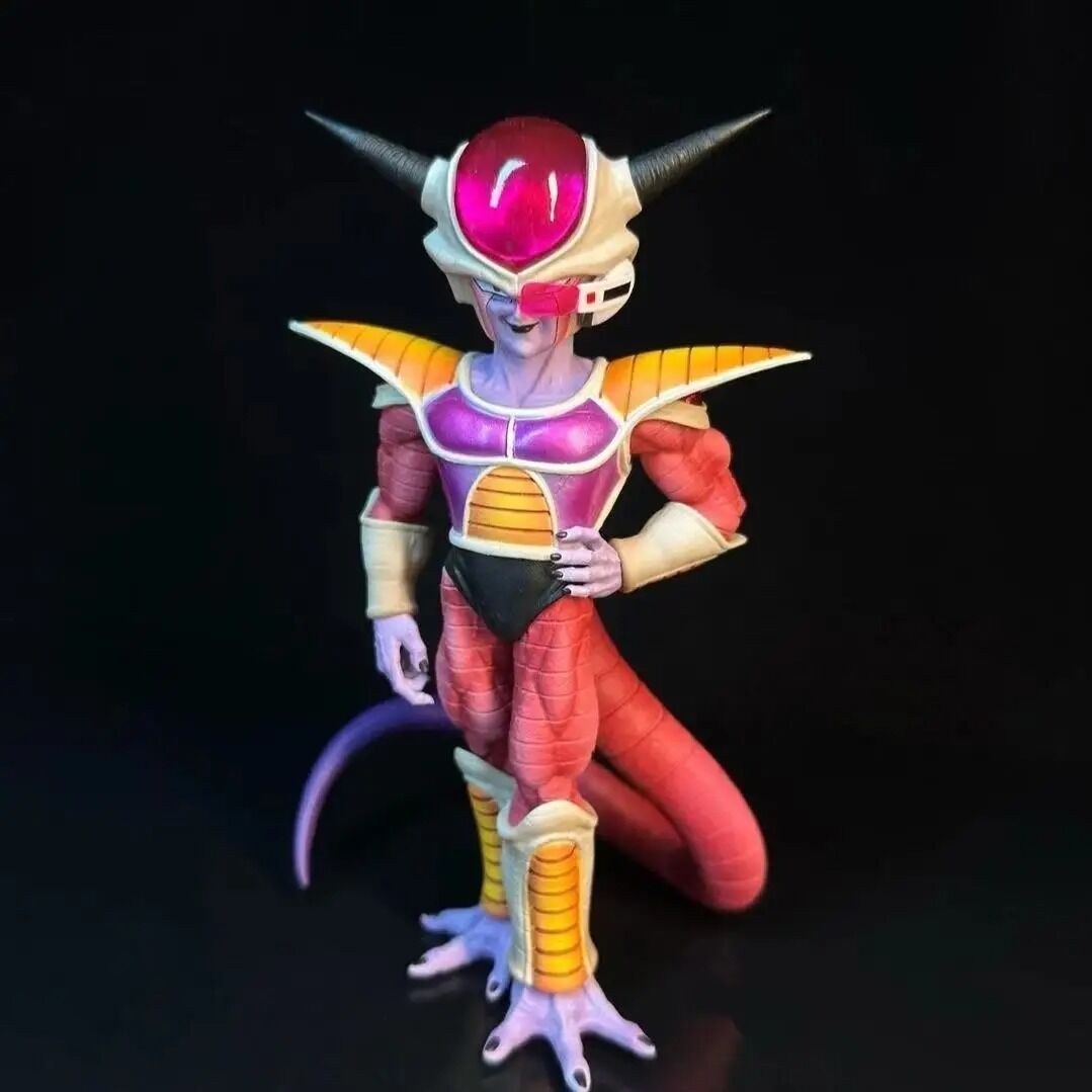 Figurine 2-en-1 de Freezer – Dragon Ball Z – forme finale – 17,5 cm debout ou 21 cm avec base Namek